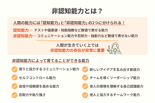 非認知能力とは？